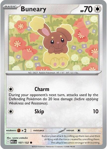 Mega Evolution Buneary Pokémon card